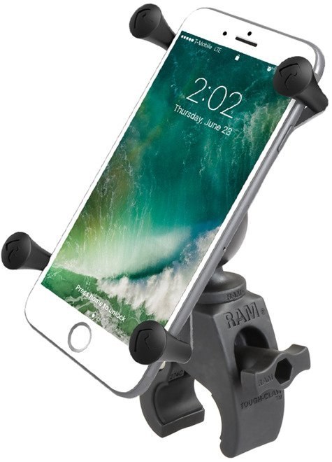 Uniwersalny uchwyt X-Grip™ IV z klamrą zaciskową RAM Tough-Claw™ Uniwersalny uchwyt X-Grip™ IV z klamrą zaciskową RAM Tough-Claw™