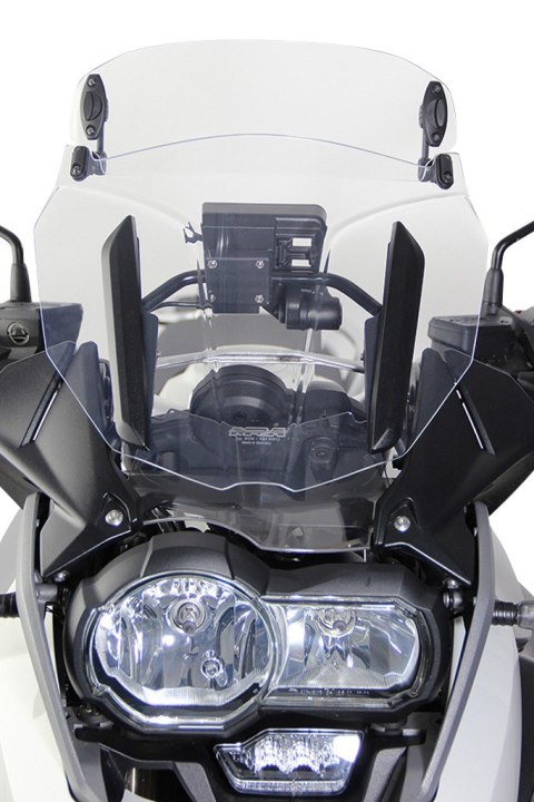Szyba motocyklowa MRA BMW R 1200 GS RALLYE, R12W, 2017-, forma MXC, czarna Szyba motocyklowa MRA BMW R 1200 GS RALLYE, R12W, 2017-, forma MXC, czarna
