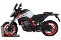 Szyba motocyklowa MRA KTM DUKE 890 R, , 2019-, forma NRM, czarna