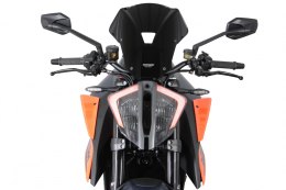 Szyba motocyklowa MRA KTM SUPER DUKE R 1290, , 2020-, forma NSPM, czarna