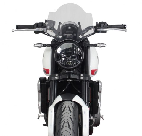 Szyba motocyklowa MRA TRIUMPH TRIDENT660, T300E, 2021-, forma NSPM, bezbarwna