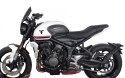 Szyba motocyklowa MRA TRIUMPH TRIDENT660, T300E, 2021-, forma NSPM, czarna