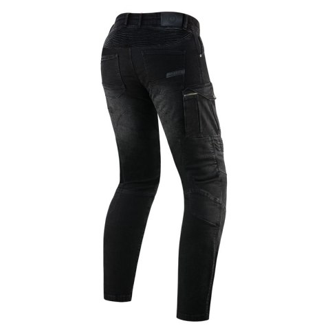 SPODNIE JEANS REBELHORN VANDAL DENIM BLACK SPODNIE JEANS REBELHORN VANDAL DENIM BLACK