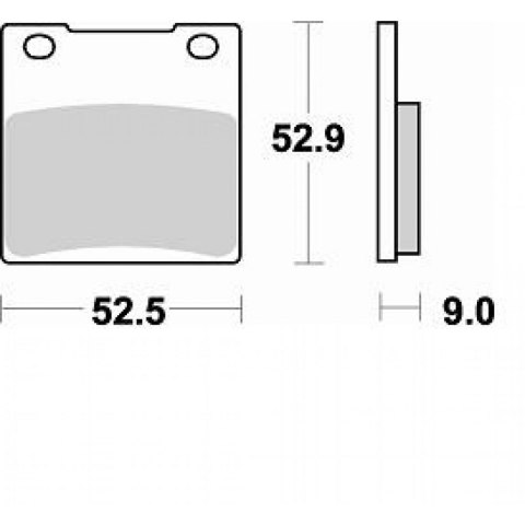 BRAKING KLOCKI HAMULCOWE SINTER 719CM56