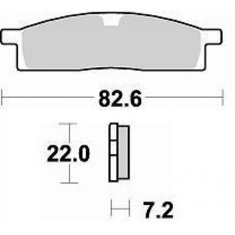 BRAKING KLOCKI HAMULCOWE SINTER OFFROAD 705CM44