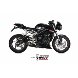 TŁUMIK MIVV TRIUMPH STREET TRIPLE 765 R/S/RS T019LDRB