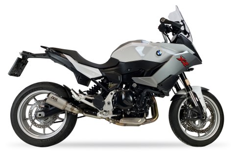 Tłumik IXIL BMW F 900 XR 20-21, typ RC (waga 800 g, długość 230 mm, materiał Inox AISI304, kolor sre Tłumik IXIL BMW F 900 XR 20-21, typ RC (waga 800 g, długość 230 mm, materiał Inox AISI304, kolor sre