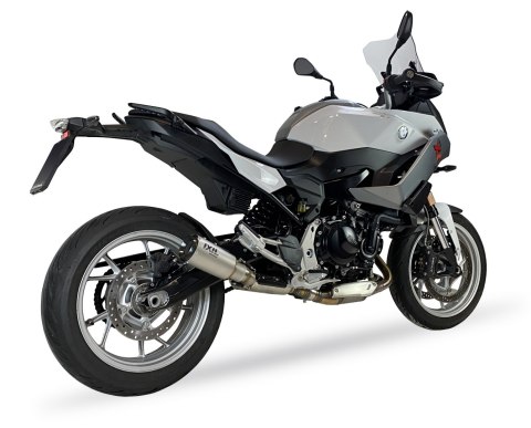 Tłumik IXIL BMW F 900 XR 20-21, typ RC (waga 800 g, długość 230 mm, materiał Inox AISI304, kolor sre Tłumik IXIL BMW F 900 XR 20-21, typ RC (waga 800 g, długość 230 mm, materiał Inox AISI304, kolor sre