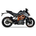Tłumik IXIL KTM DUKE 390 2021, typ RC (waga 800 g, długość 230 mm, materiał Inox AISI304, kolor sreb Tłumik IXIL KTM DUKE 390 2021, typ RC (waga 800 g, długość 230 mm, materiał Inox AISI304, kolor sreb