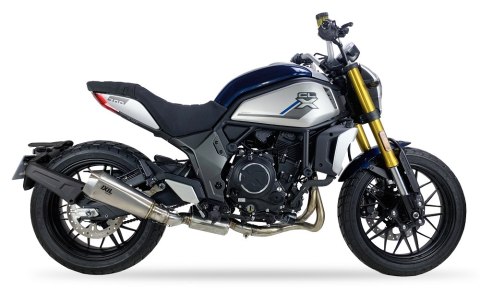 Tłumik IXIL CFMOTO CL-X 700 2021, typ RB (waga 900 Gr., długość 230 mm., materiał Inox AISI304, kolor Black painted) FULL SYSTEM Tłumik IXIL CFMOTO CL-X 700 2021, typ RB (waga 900 Gr., długość 230 mm., materiał Inox AISI304, kolor Black painted) FULL SYSTEM