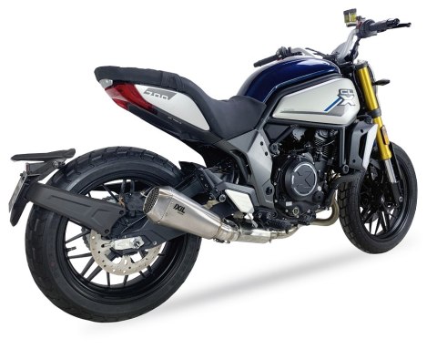 Tłumik IXIL CFMOTO CL-X 700 2021, typ RB (waga 900 Gr., długość 230 mm., materiał Inox AISI304, kolor Black painted) FULL SYSTEM Tłumik IXIL CFMOTO CL-X 700 2021, typ RB (waga 900 Gr., długość 230 mm., materiał Inox AISI304, kolor Black painted) FULL SYSTEM