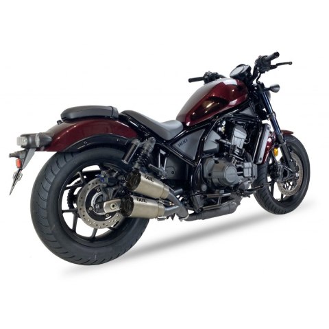 Tłumik IXIL HONDA REBEL CMX 1100 2021 (SC83), typ RC (waga 800 Gr. x2, długość 230 mm., materiał Inox AISI304, kolor Matt polis Tłumik IXIL HONDA REBEL CMX 1100 2021 (SC83), typ RC (waga 800 Gr. x2, długość 230 mm., materiał Inox AISI304, kolor Matt polis