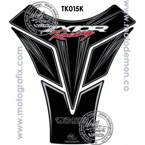 MOTOGRAFIX TANKPAD KAWASAKI ZX10R 2008-2015 TK015K