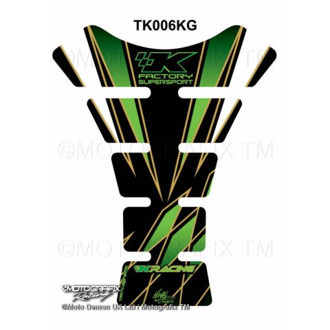 MOTOGRAFIX TANKPAD KAWASAKI ZX6/ZX7/ZX9/ZX10 TK006KG