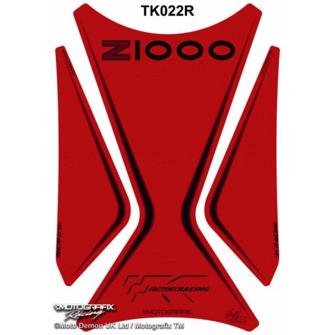 MOTOGRAFIX TANKPAD KAWASAKI Z1000 2004-2010 TK022R