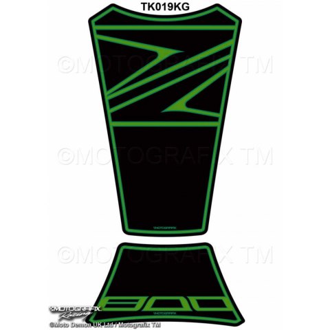 MOTOGRAFIX TANKPAD KAWASAKI Z800/800E 2013-2019 TK019KG