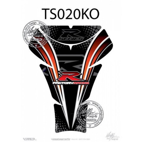 MOTOGRAFIX TANKPAD SUZUKI GSXR 600/750/1000 2005-2008 TS020KO