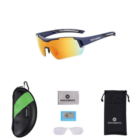 ROCKBROS Okulary rowerowe z polaryzacją UV400 (10118) ROCKBROS Okulary rowerowe z polaryzacją UV400 (10118)