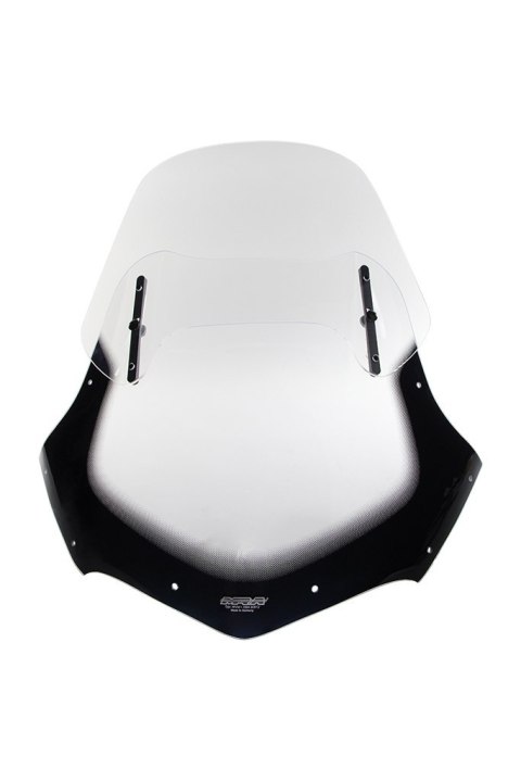 Uniwersalna szyba do motocykli bez owiewek MRA, forma SPS-A, przyciemniana Uniwersalna szyba do motocykli bez owiewek MRA, forma SPS-A, przyciemniana
