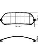 Szyba motocyklowa MRA TRIUMPH DAYTONA T 955 I, 595N, 2001-2003, forma OM, przyciemniana