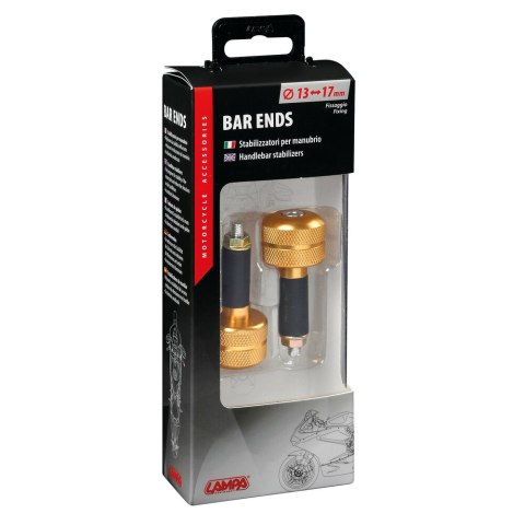 90319 Ciężarki do kierownicy 13/17 mm - złoty 90319 Ciężarki do kierownicy 13/17 mm - złoty