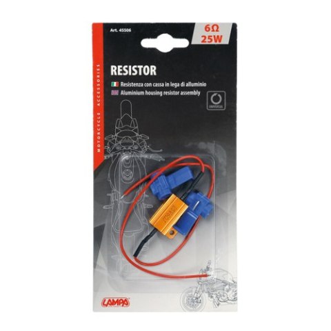 45505 Uszczelniony zespół rezystora - 3 OHM - 25 W 45505 Uszczelniony zespół rezystora - 3 OHM - 25 W