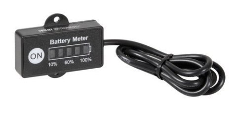 90107 Wyświetlacz LED ze wskaźnikiem stanu baterii, 12/24 V 90107 Wyświetlacz LED ze wskaźnikiem stanu baterii, 12/24 V