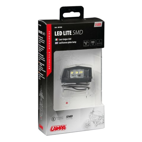 90166 3 punktowe oświetlenie tablicy rejestracyjnej LED-SMD, białe 90166 3 punktowe oświetlenie tablicy rejestracyjnej LED-SMD, białe