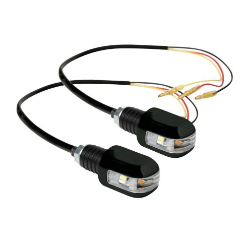 90240 Świecące ciężarki kierownicy kierunkowskazy 12V czarne,17/23 mm 90240 Świecące ciężarki kierownicy kierunkowskazy 12V czarne,17/23 mm