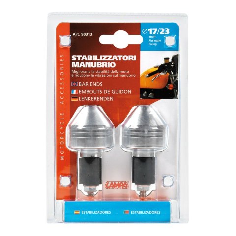 90313 Uniwersalne ciężarki kierownicy 17/23 mm. - aluminium 90313 Uniwersalne ciężarki kierownicy 17/23 mm. - aluminium