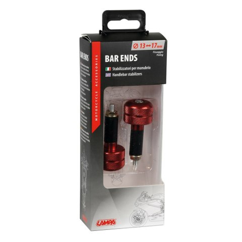 90320 Ciężarki do kierownicy 13/17 mm - czerwone 90320 Ciężarki do kierownicy 13/17 mm - czerwone