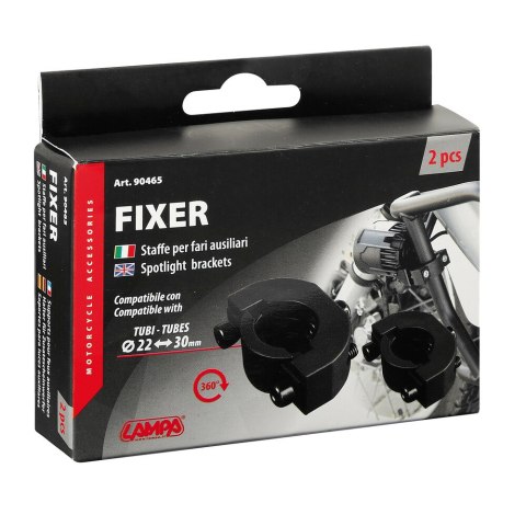 90465 - FIXER Mocowanie wsporników reflektorów, para 90465 - FIXER Mocowanie wsporników reflektorów, para