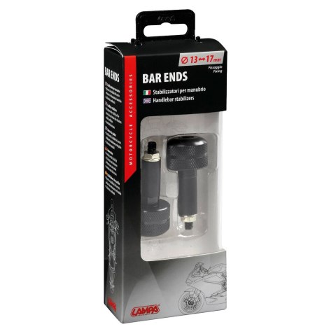 90644 Ciężarki do kierownicy 13/17 mm - czarne 90644 Ciężarki do kierownicy 13/17 mm - czarne