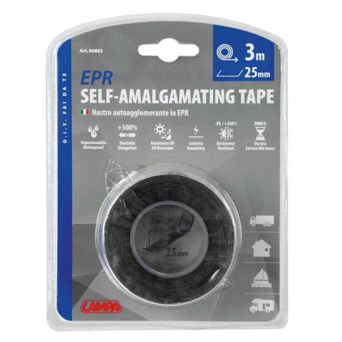 98882 Taśma samospajalna EPR - 25 mm x 3 m 98882 Taśma samospajalna EPR - 25 mm x 3 m