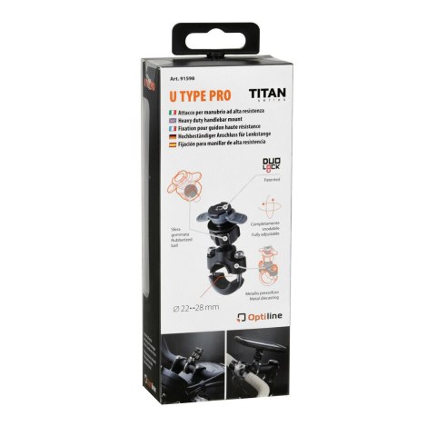 91598 Titan Opti U Type Pro, mocowanie na kierownicy 91598 Titan Opti U Type Pro, mocowanie na kierownicy