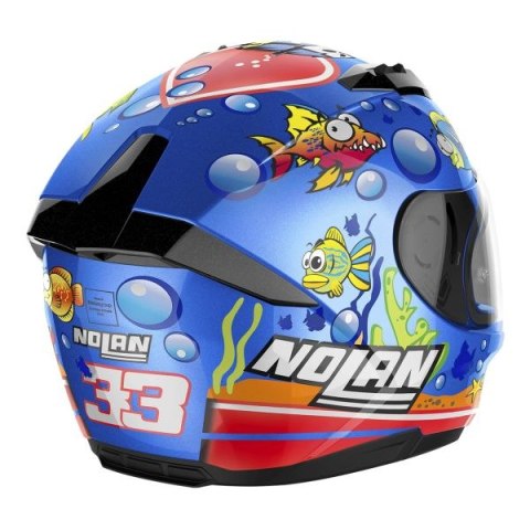 Kask NOLAN N60-6 GEMINI REPLICA 51 RED/BLUE/ORANGE Kask NOLAN N60-6 GEMINI REPLICA 51 RED/BLUE/ORANGE