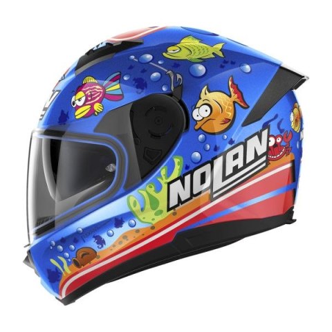 Kask NOLAN N60-6 GEMINI REPLICA 51 RED/BLUE/ORANGE Kask NOLAN N60-6 GEMINI REPLICA 51 RED/BLUE/ORANGE
