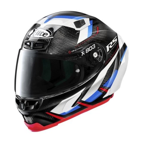 Kask X-LITE X-803 RS U.C. MOTORMASTER 55 BLACK/WHITE/RED/BLUE 'S Kask X-LITE X-803 RS U.C. MOTORMASTER 55 BLACK/WHITE/RED/BLUE 'S