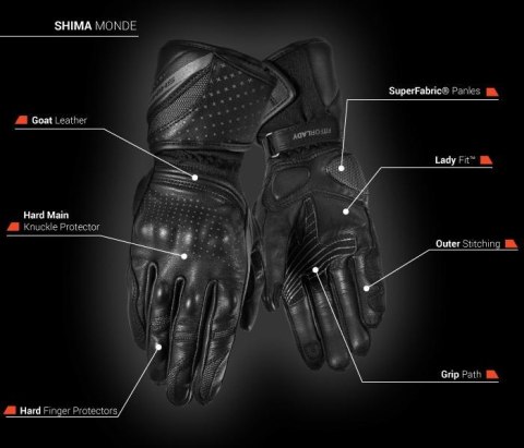 SHIMA MONDE BLACK SHIMA MONDE BLACK