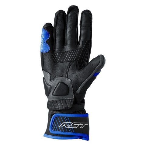RĘKAWICE SKÓRZANE RST FULCRUM CE GREY/BLUE/BLACK RĘKAWICE SKÓRZANE RST FULCRUM CE GREY/BLUE/BLACK