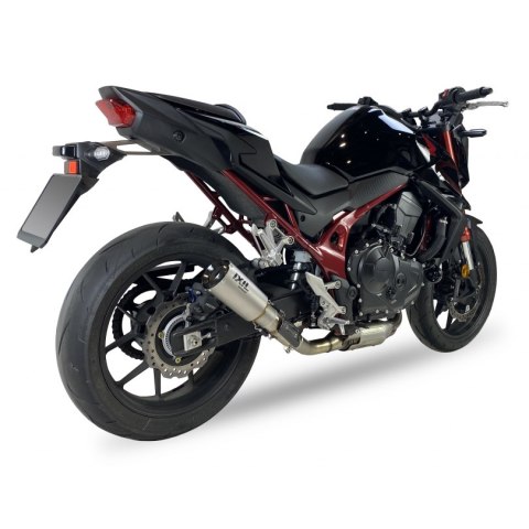 Tłumik IXIL HONDA CB 750 HORNET 2023, typ RC (waga 800 Gr., długość 230 mm., materiał Inox AISI304, kolor Bright resin) SLIP ON Tłumik IXIL HONDA CB 750 HORNET 2023, typ RC (waga 800 Gr., długość 230 mm., materiał Inox AISI304, kolor Bright resin) SLIP ON