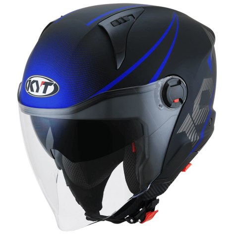 Kask KYT D-CITY COLORFUL niebieski Kask KYT D-CITY COLORFUL niebieski
