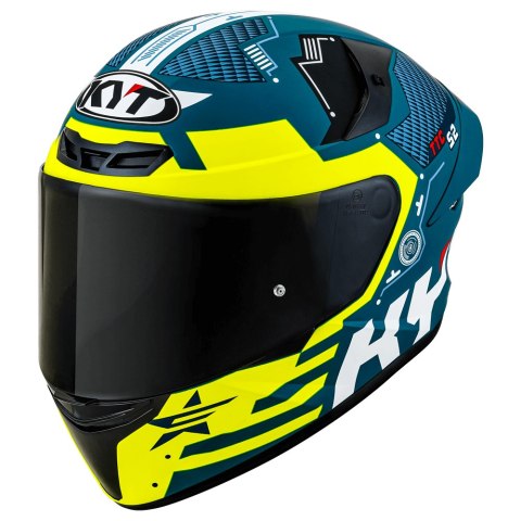 Kask KYT TT-COURSE FUSELAGE MATT YELLOW Kask KYT TT-COURSE FUSELAGE MATT YELLOW
