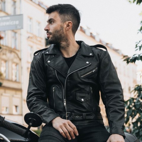 KURTKA SKÓRZANA OZONE RAMONES BLACK KURTKA SKÓRZANA OZONE RAMONES BLACK