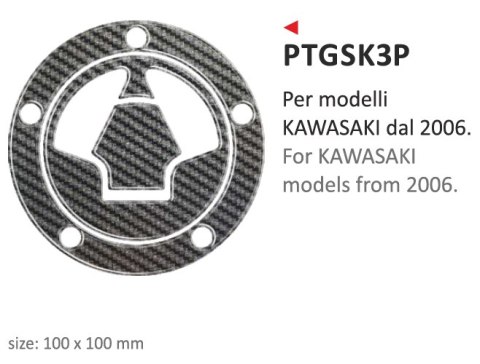 Naklejka na wlew Kawasaki 2006