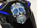 Tankpad SKULL BLUE