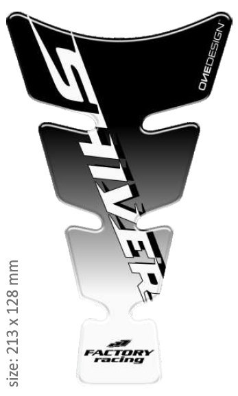 Tankpad Spirit shape logo Aprilia Shiver