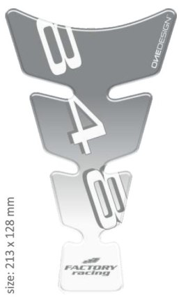 Tankpad Spirit shape logo Ducatiati 848