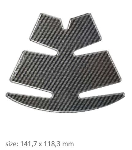 Tankpad carbon per 749-Ducati 999