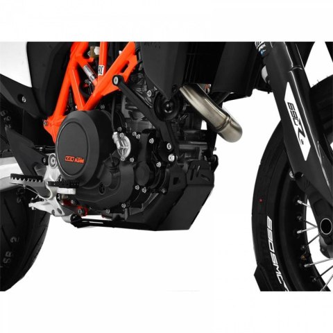 ZIEGER PŁYTA SILNIKA KTM 690 SMC R BJ 2019-21 / 690 Enduro R BJ 2019-21 CZARNA